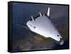 Artist's Concept of the X-33 after Engine Shutdown-null-Framed Stretched Canvas