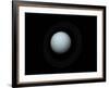 Artist's Concept of Uranus and its Rings-Stocktrek Images-Framed Photographic Print