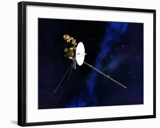 Artist's Concept of Voyager-Stocktrek Images-Framed Photographic Print