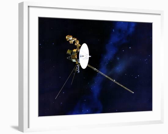 Artist's Concept of Voyager-Stocktrek Images-Framed Photographic Print