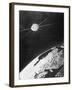 Artist's Conception of Satellite-null-Framed Photographic Print