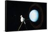 Artist's Conception of Uranus Fly By-null-Framed Stretched Canvas