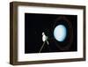 Artist's Conception of Uranus Fly By-null-Framed Photographic Print