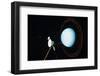 Artist's Conception of Uranus Fly By-null-Framed Photographic Print