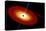 Artist's Depiction of a Black Hole and it's Accretion Disk in Interstellar Space-null-Stretched Canvas