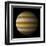 Artist's Depiction of a Gas Giant Planet Alone in Black Space-null-Framed Art Print