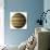 Artist's Depiction of a Gas Giant Planet on a White Background-null-Art Print displayed on a wall