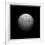 Artist's Depiction of a Heavily Cratered Moon-null-Framed Art Print