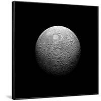 Artist's Depiction of a Heavily Cratered Moon-null-Framed Art Print