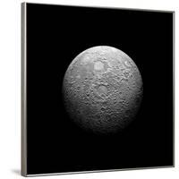 Artist's Depiction of a Heavily Cratered Moon-null-Framed Art Print