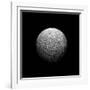 Artist's Depiction of a Heavily Cratered Moon-null-Framed Art Print