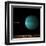 Artist's Depiction of a Ringed Gas Giant Planet Surrounded by it's Moons-null-Framed Art Print