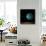 Artist's Depiction of a Ringed Gas Giant Planet Surrounded by it's Moons-null-Framed Art Print displayed on a wall
