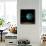 Artist's Depiction of a Ringed Gas Giant Planet Surrounded by it's Moons-null-Framed Art Print displayed on a wall