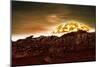 Artist's Depiction of an Alien World in Close Proximity to the Star it Revolves Around-null-Mounted Premium Giclee Print