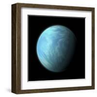 Artist's Depiction of Kepler 22B-null-Framed Art Print