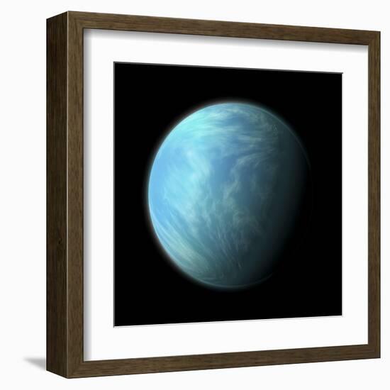 Artist's Depiction of Kepler 22B-null-Framed Art Print