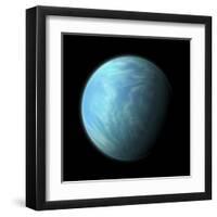 Artist's Depiction of Kepler 22B-null-Framed Art Print