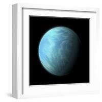 Artist's Depiction of Kepler 22B-null-Framed Art Print