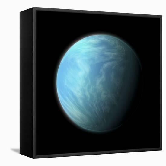 Artist's Depiction of Kepler 22B-null-Framed Stretched Canvas
