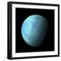 Artist's Depiction of Kepler 22B-null-Framed Art Print