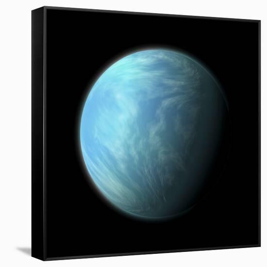 Artist's Depiction of Kepler 22B-null-Framed Stretched Canvas