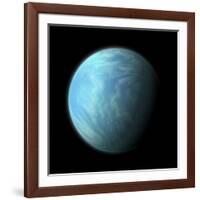 Artist's Depiction of Kepler 22B-null-Framed Art Print