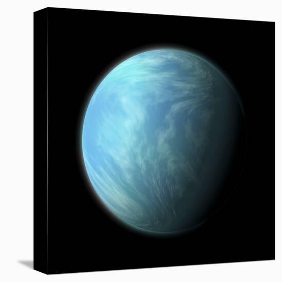 Artist's Depiction of Kepler 22B-null-Stretched Canvas
