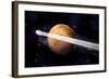 Artist's Depiction of the Comet C-2013 A1 Making a Close Pass by Mars-null-Framed Art Print