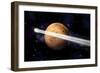 Artist's Depiction of the Comet C-2013 A1 Making a Close Pass by Mars-null-Framed Premium Giclee Print