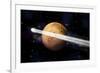 Artist's Depiction of the Comet C-2013 A1 Making a Close Pass by Mars-null-Framed Art Print