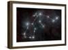 Artist's Depiction of the Constellation Aquarius the Water Bearer-Stocktrek Images-Framed Art Print