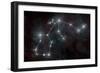 Artist's Depiction of the Constellation Aquarius the Water Bearer-Stocktrek Images-Framed Art Print