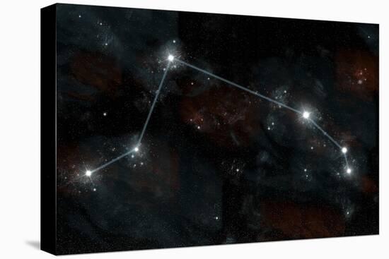 Artist's Depiction of the Constellation Aries the Ram-Stocktrek Images-Stretched Canvas