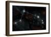 Artist's Depiction of the Constellation Aries the Ram-Stocktrek Images-Framed Art Print