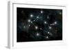 Artist's Depiction of the Constellation Gemini the Twins-Stocktrek Images-Framed Premium Giclee Print