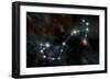 Artist's Depiction of the Constellation Scorpio the Scorpion-Stocktrek Images-Framed Art Print