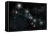 Artist's Depiction of the Constellation Taurus the Bull-Stocktrek Images-Framed Stretched Canvas