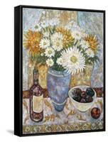 Artist’s Flowers-Lorraine Platt-Framed Stretched Canvas