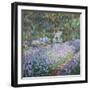 Artist's Garden at Giverny-Claude Monet-Framed Art Print