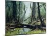 Artist's Impression of a Carboniferous Forest.-Ludek Pesek-Mounted Photographic Print