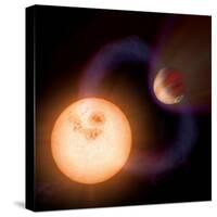 Artist's Impression of a Unique Type of Exoplanet-Stocktrek Images-Stretched Canvas