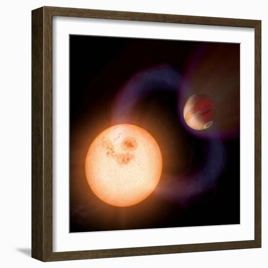 Artist's Impression of a Unique Type of Exoplanet-Stocktrek Images-Framed Photographic Print