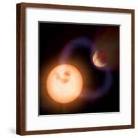 Artist's Impression of a Unique Type of Exoplanet-Stocktrek Images-Framed Photographic Print