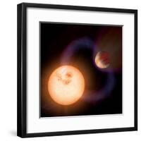 Artist's Impression of a Unique Type of Exoplanet-Stocktrek Images-Framed Photographic Print