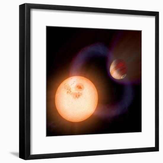 Artist's Impression of a Unique Type of Exoplanet-Stocktrek Images-Framed Photographic Print