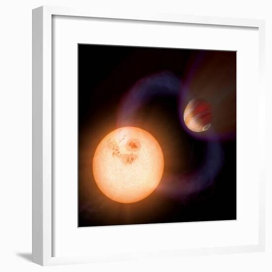 Artist's Impression of a Unique Type of Exoplanet-Stocktrek Images-Framed Photographic Print