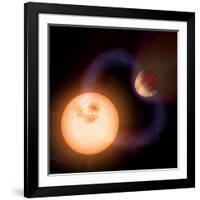 Artist's Impression of a Unique Type of Exoplanet-Stocktrek Images-Framed Photographic Print