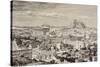 Artist's Impression of Athens, at the Time of the Emperor Hadrian, from 'El Mundo Ilustrado',…-European School-Stretched Canvas