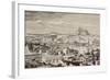 Artist's Impression of Athens, at the Time of the Emperor Hadrian, from 'El Mundo Ilustrado',…-European School-Framed Giclee Print